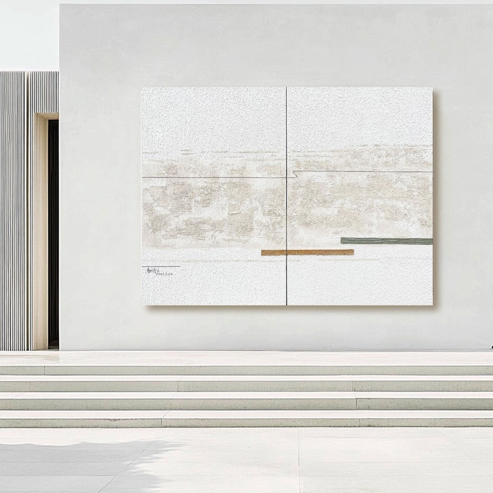 Abstract Painting "Equilibrio Sosegado” - nukeart