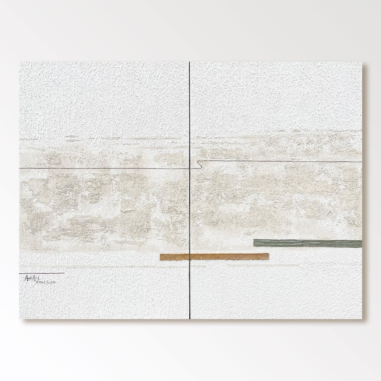 Abstract Painting "Equilibrio Sosegado” - nukeart
