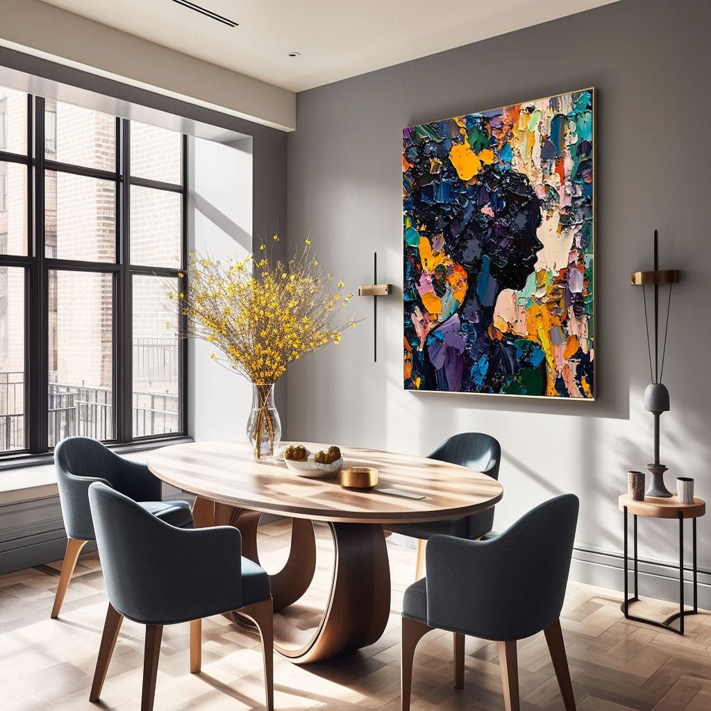 Abstract Painting "Esencia Colorida” - nukeart