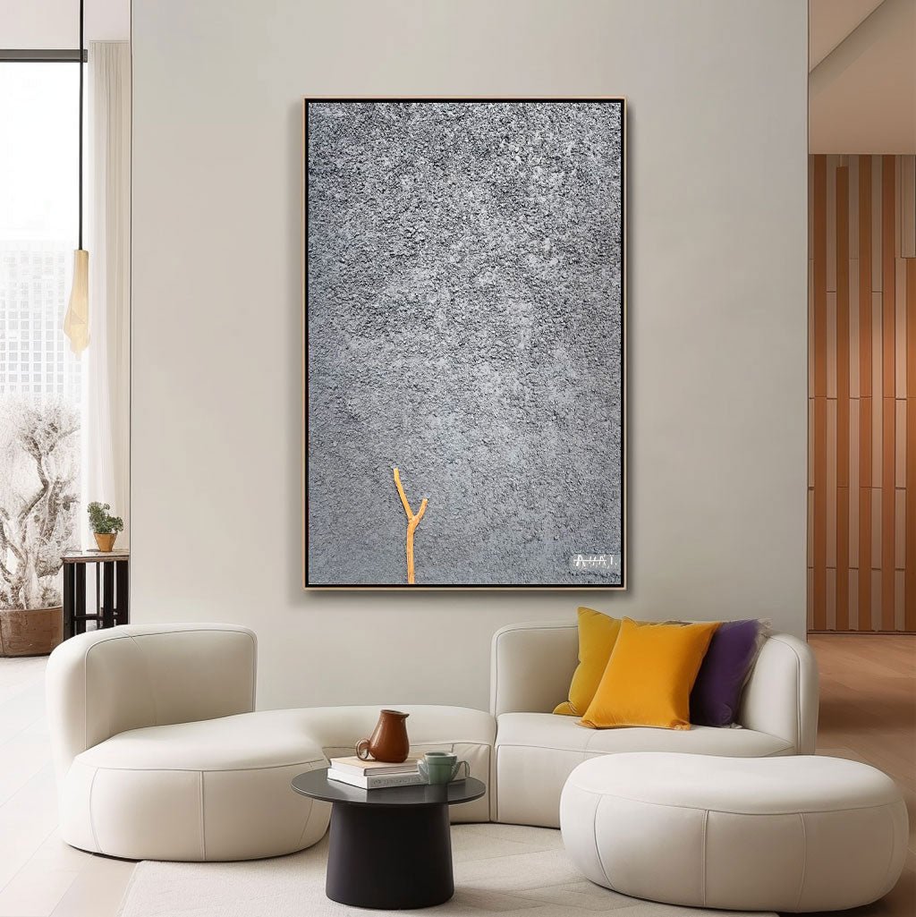 Abstract Painting "Esperanza Solitaria” - nukeart