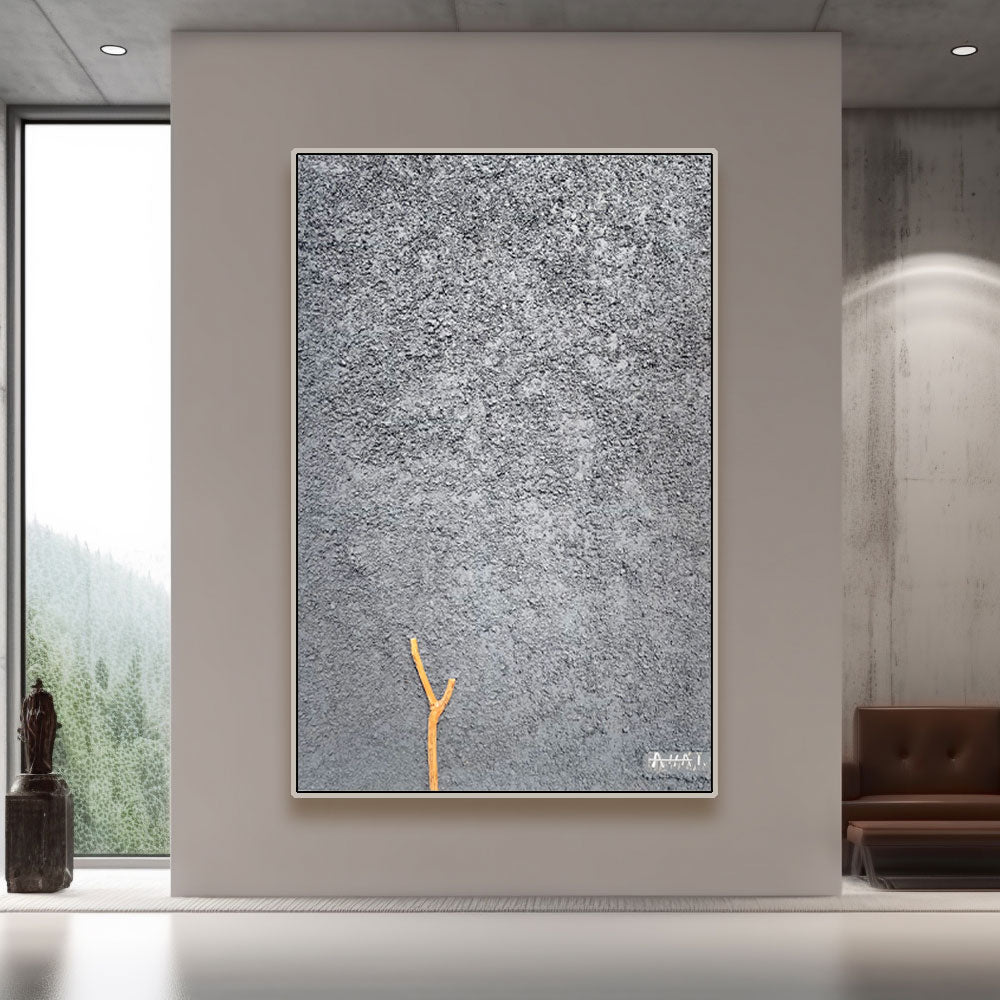 Abstract Painting "Esperanza Solitaria” - nukeart