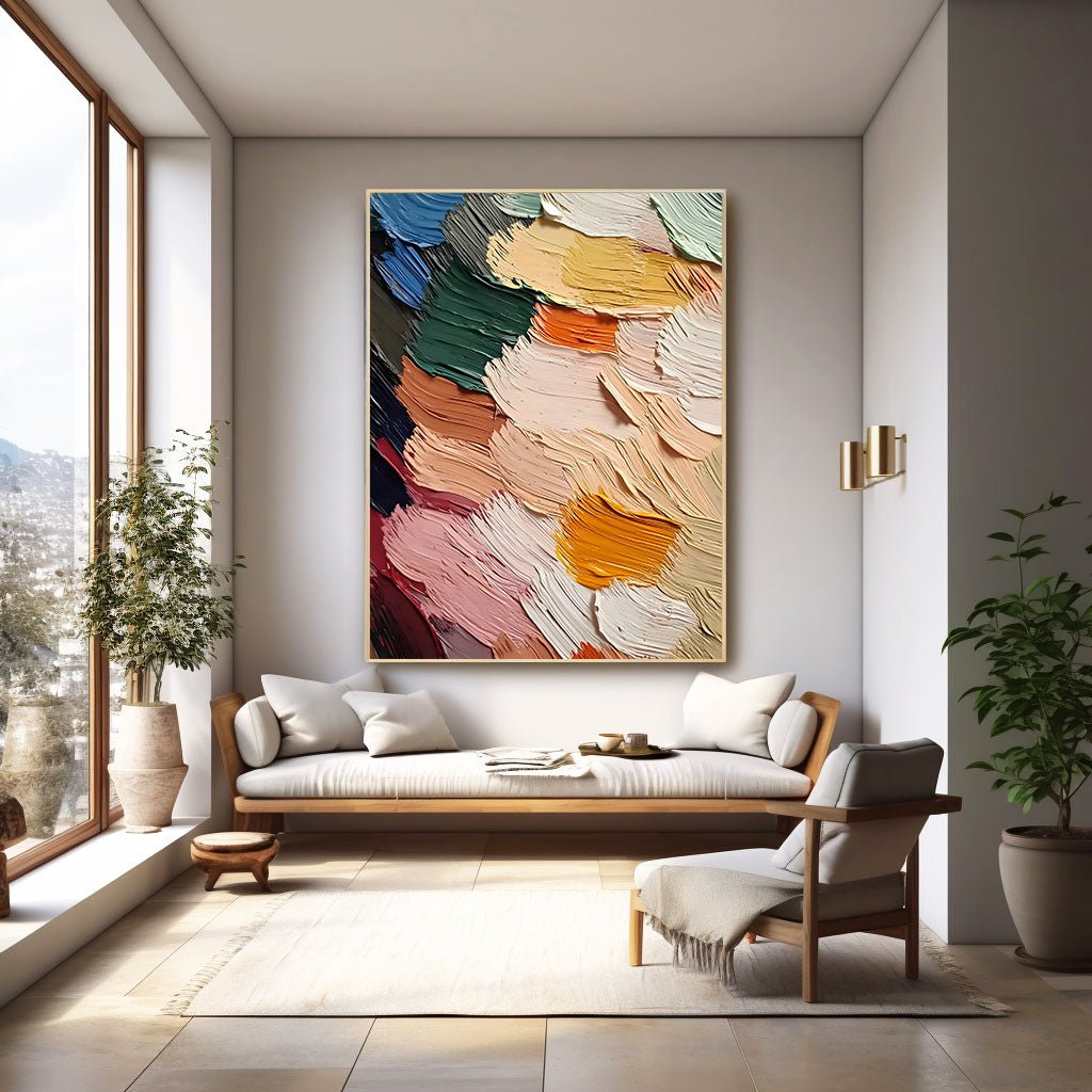 Abstract Painting "Farben Weisheit” - nukeart