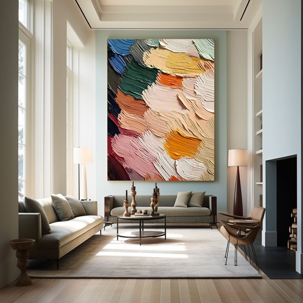 Abstract Painting "Farben Weisheit” - nukeart