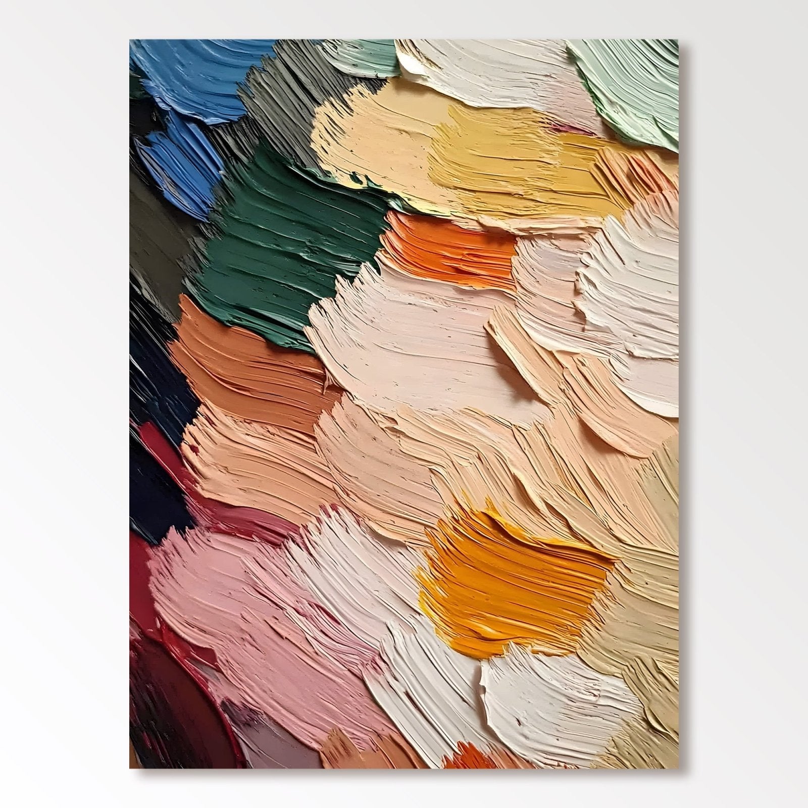 Abstract Painting "Farben Weisheit” - nukeart