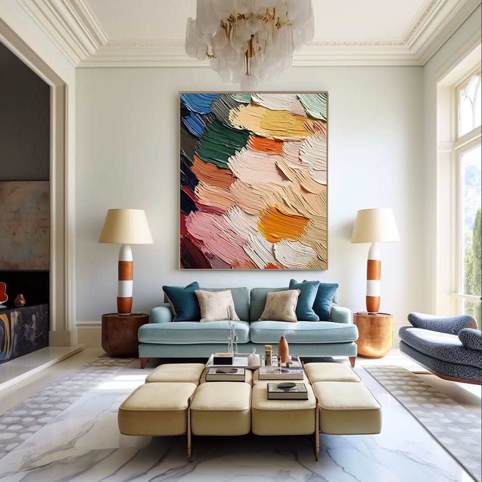 Abstract Painting "Farben Weisheit” - nukeart