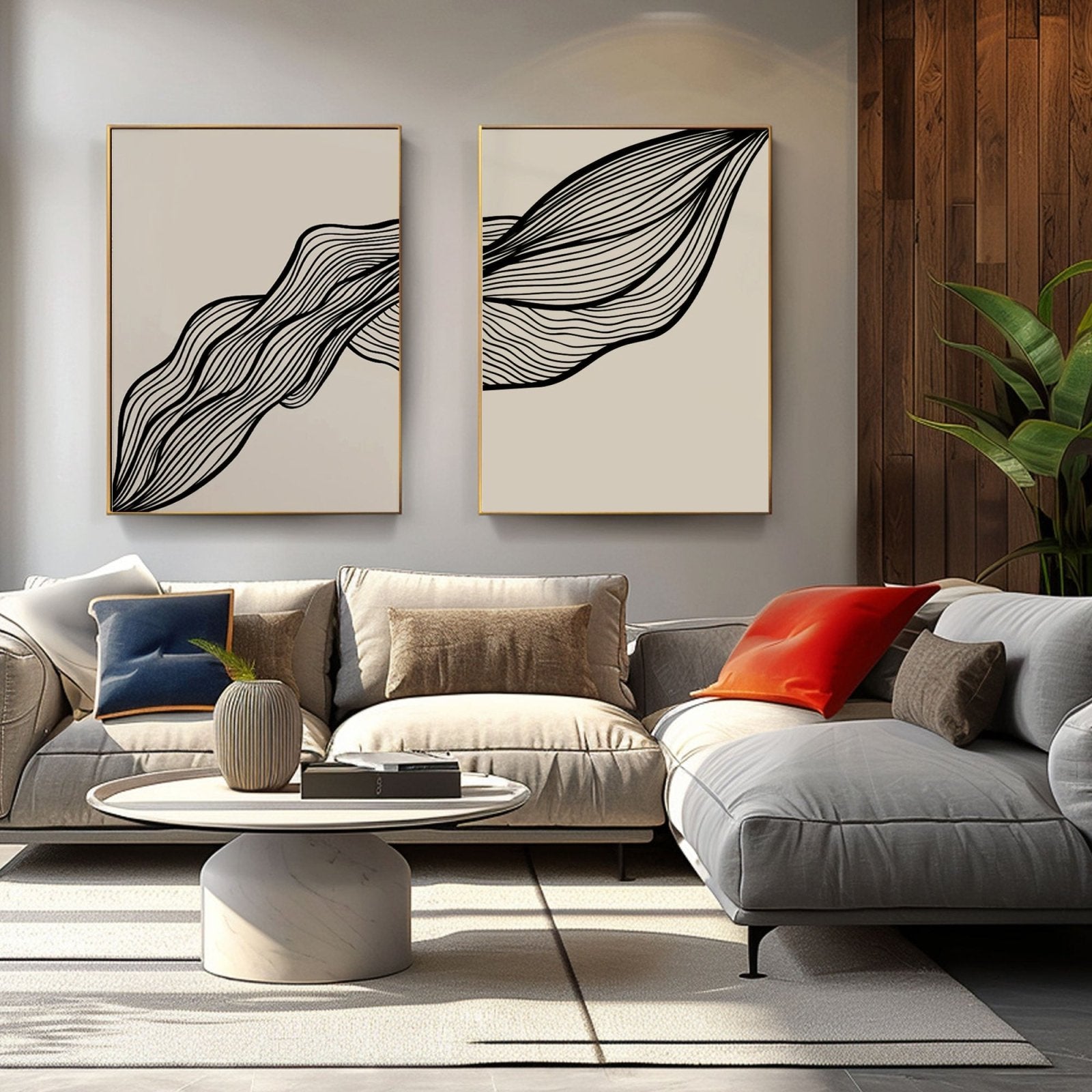 Abstract Painting "Flux Éthéré” - nukeart