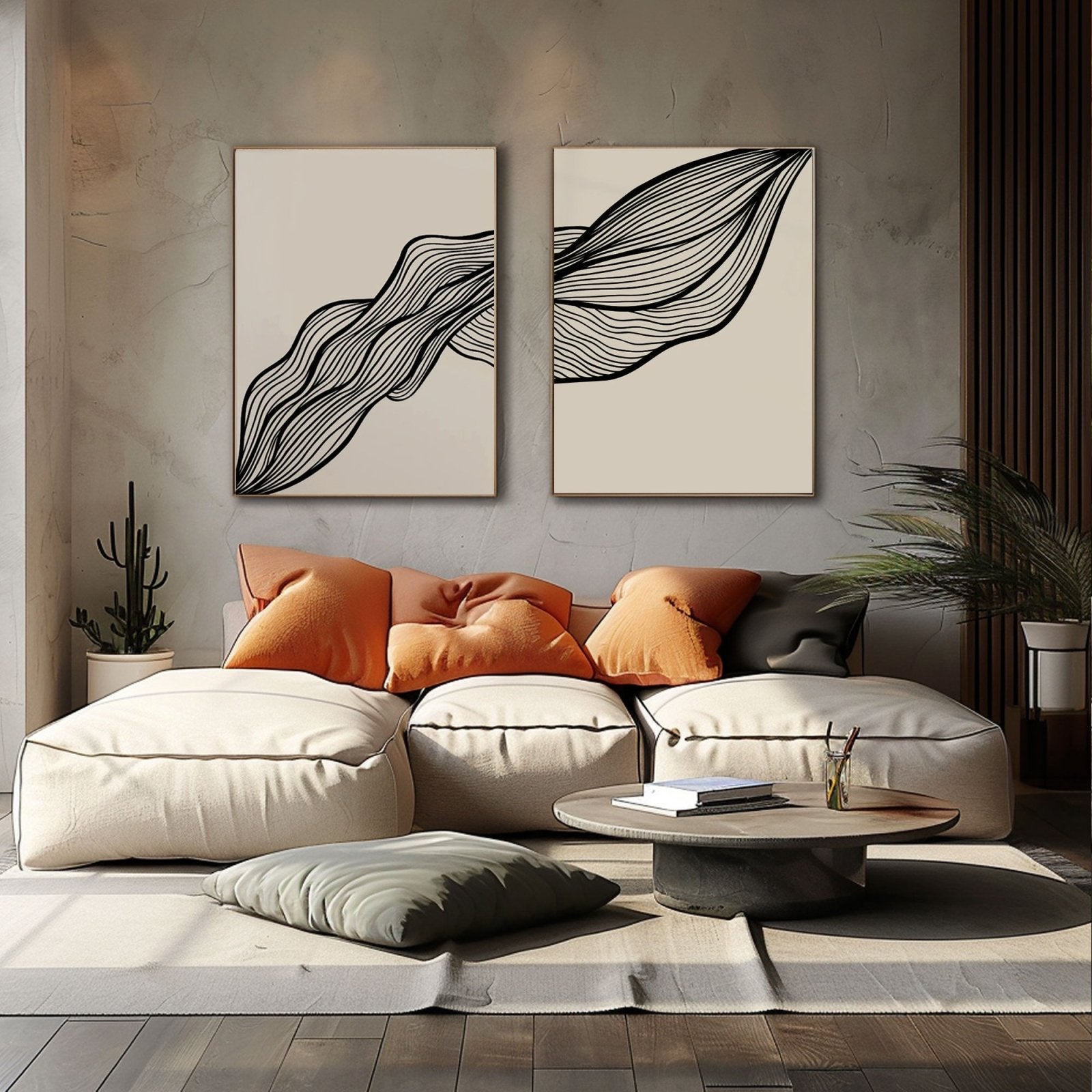Abstract Painting "Flux Éthéré” - nukeart