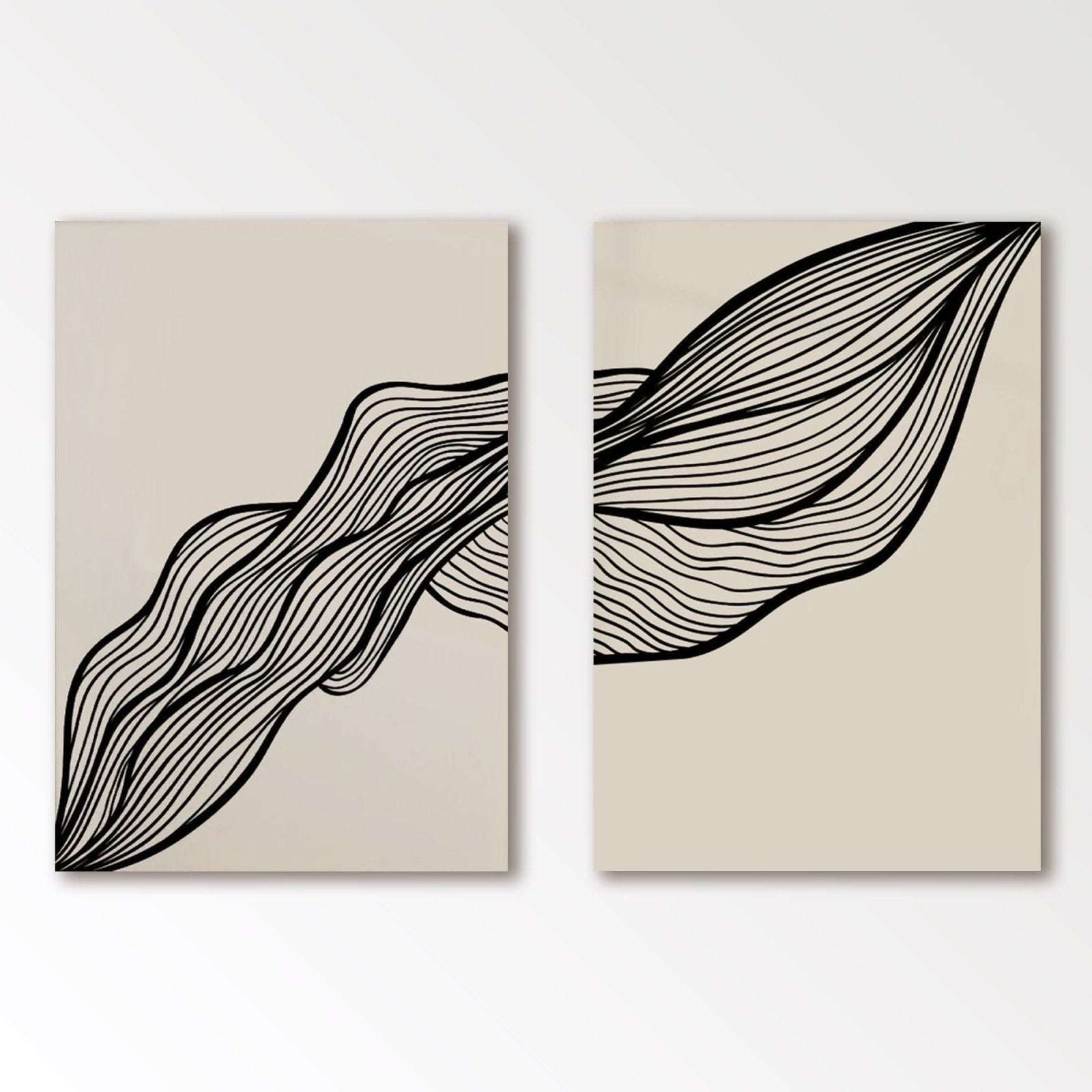 Abstract Painting "Flux Éthéré” - nukeart