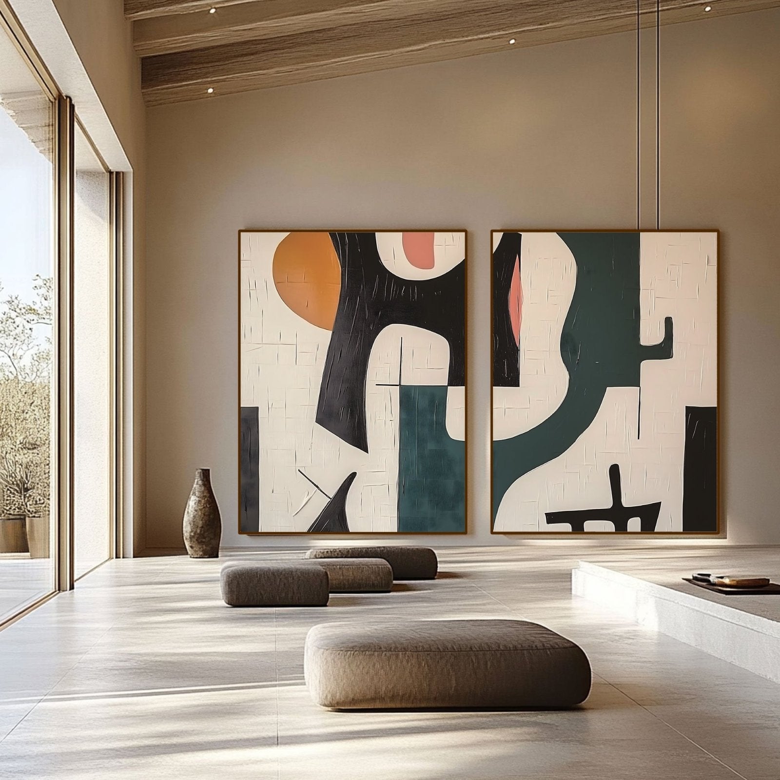 Abstract Painting "Forma” - nukeart