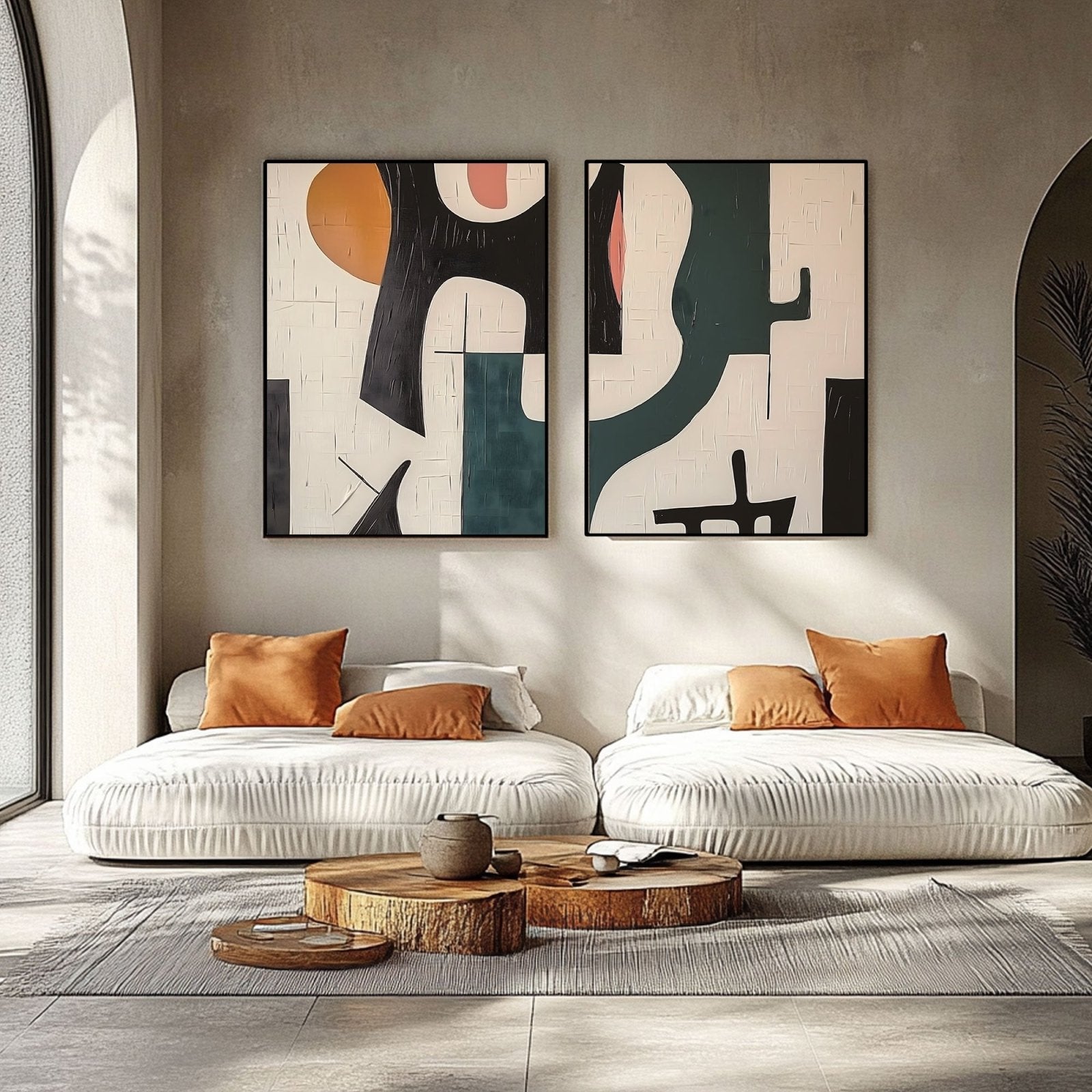 Abstract Painting "Forma” - nukeart