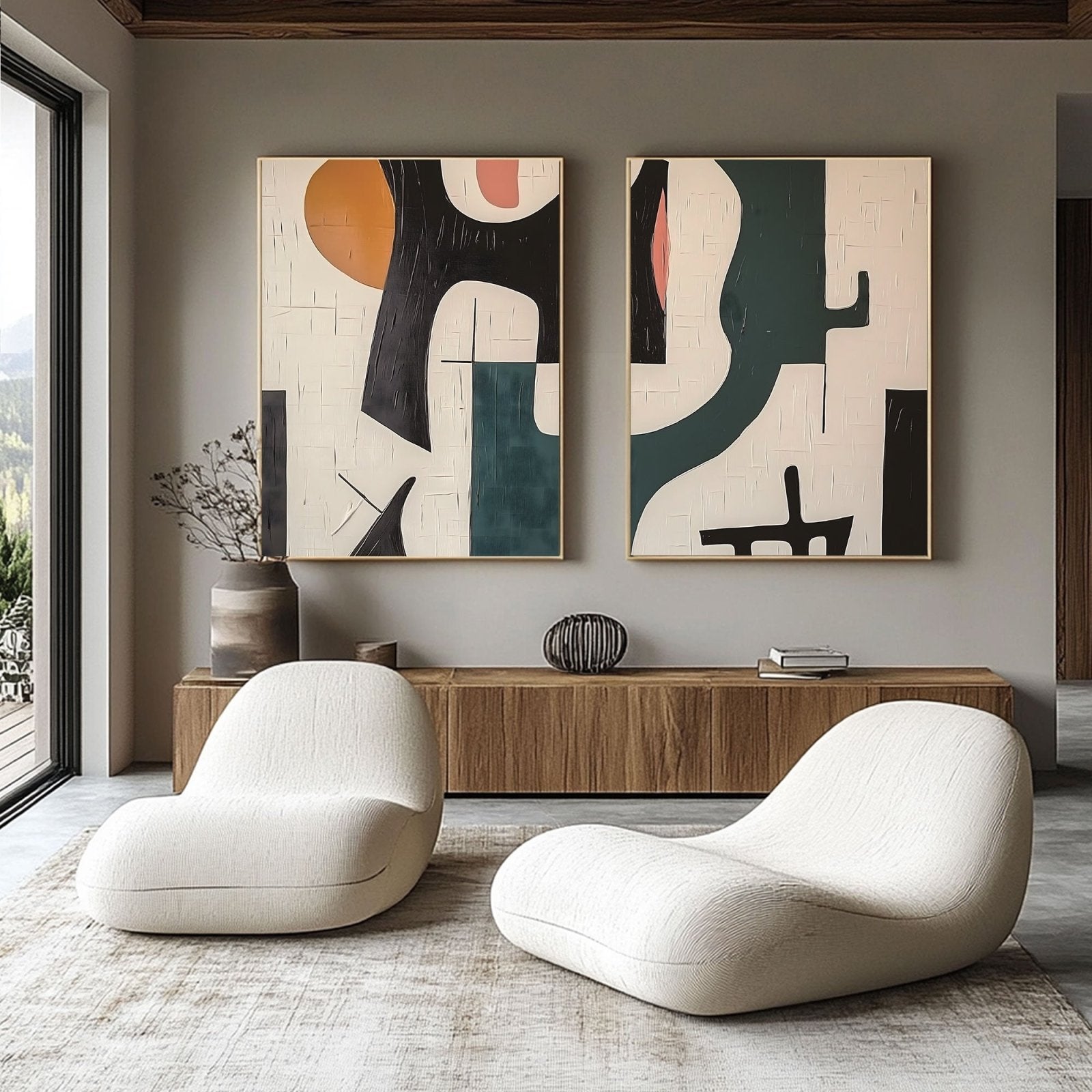 Abstract Painting "Forma” - nukeart