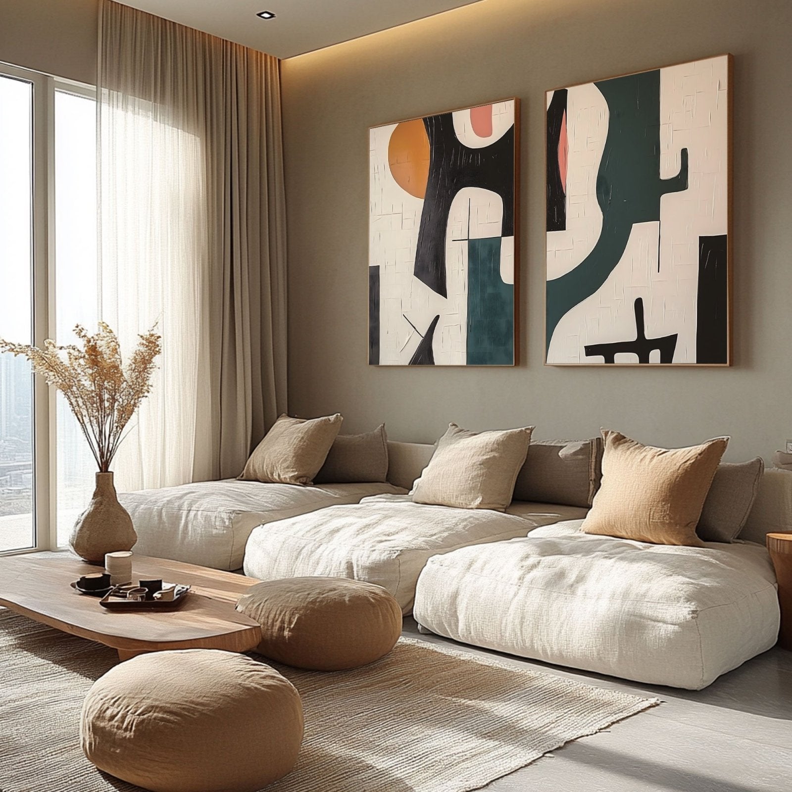 Abstract Painting "Forma” - nukeart