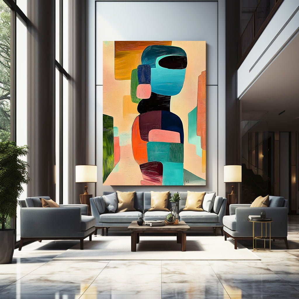 Abstract Painting "Forma Abstracta” - nukeart