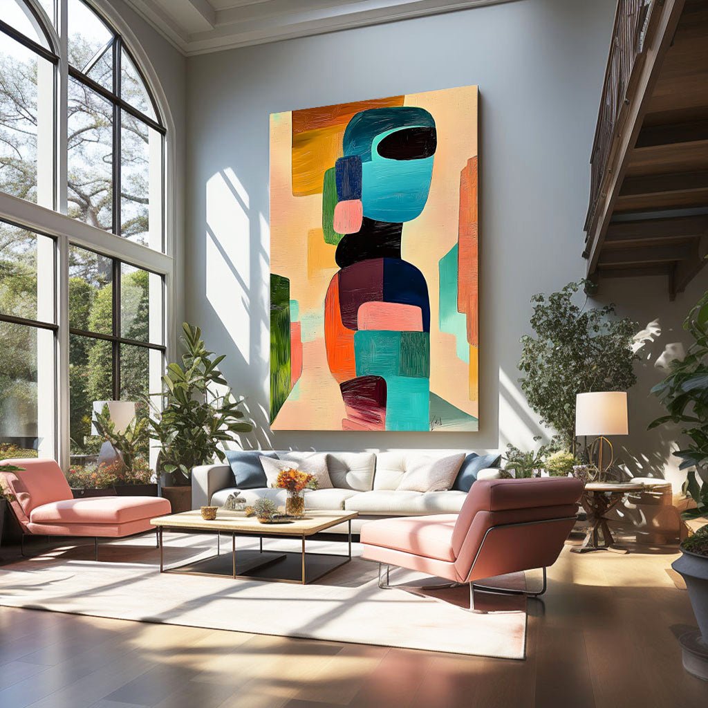 Abstract Painting "Forma Abstracta” - nukeart
