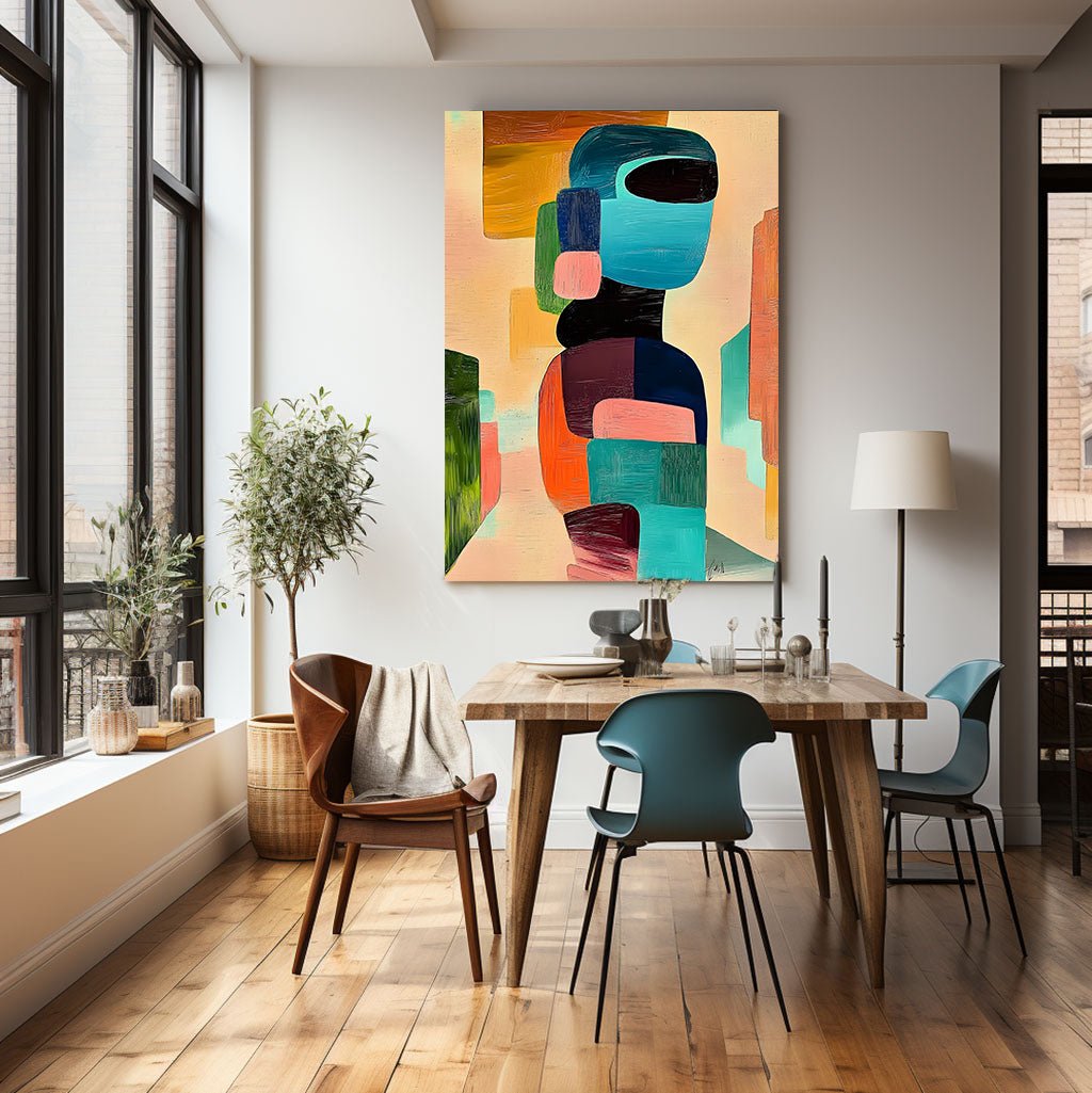 Abstract Painting "Forma Abstracta” - nukeart