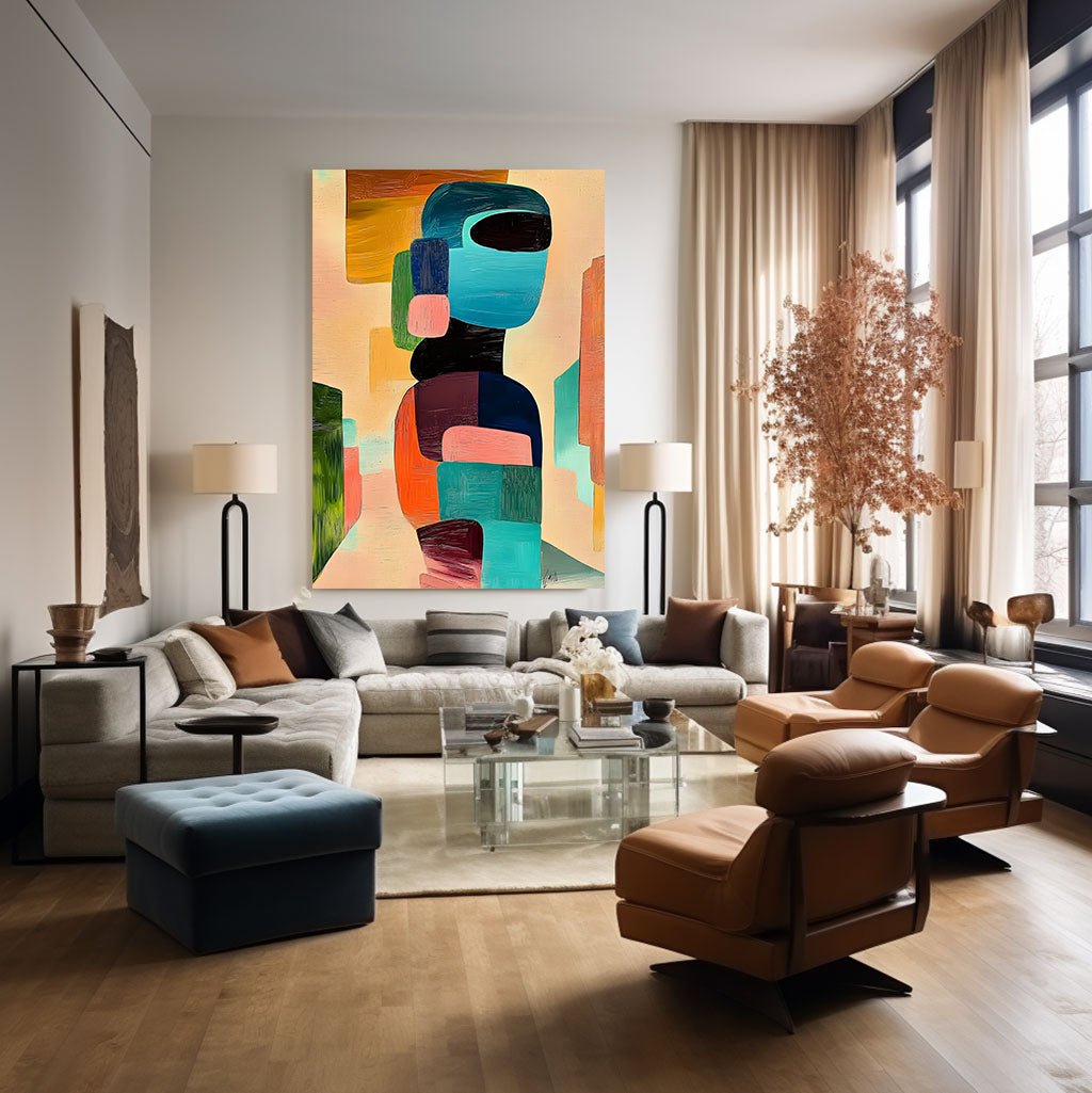 Abstract Painting "Forma Abstracta” - nukeart