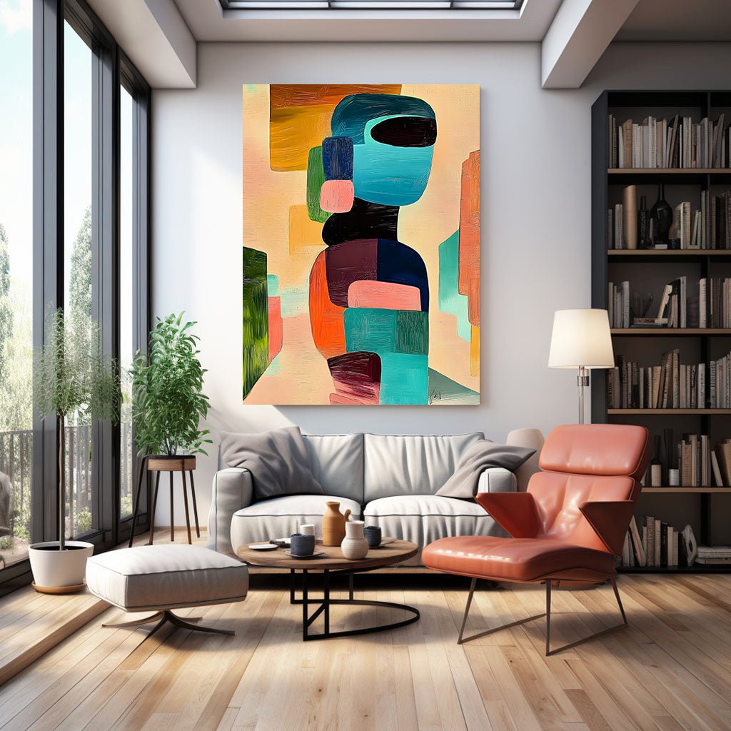 Abstract Painting "Forma Abstracta” - nukeart
