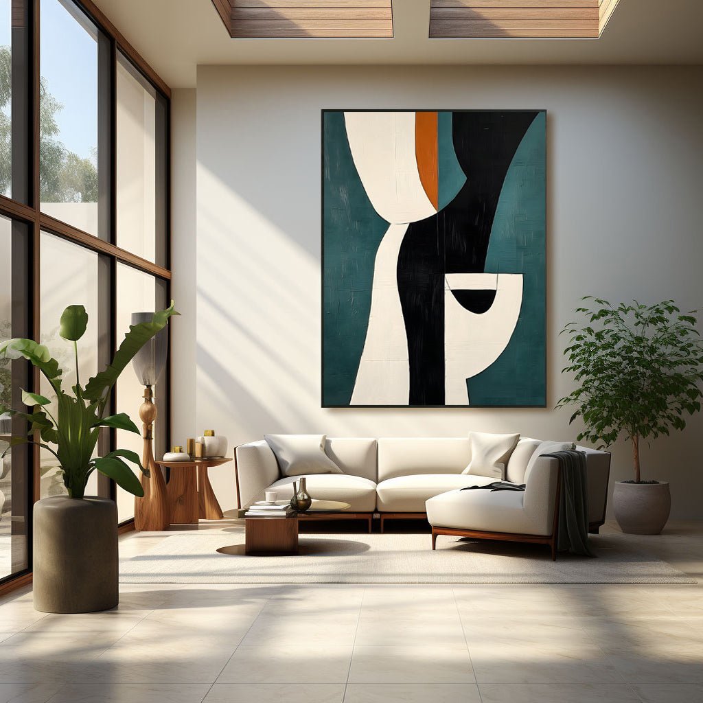 Abstract Painting "Forma Sinfónica" - nukeart