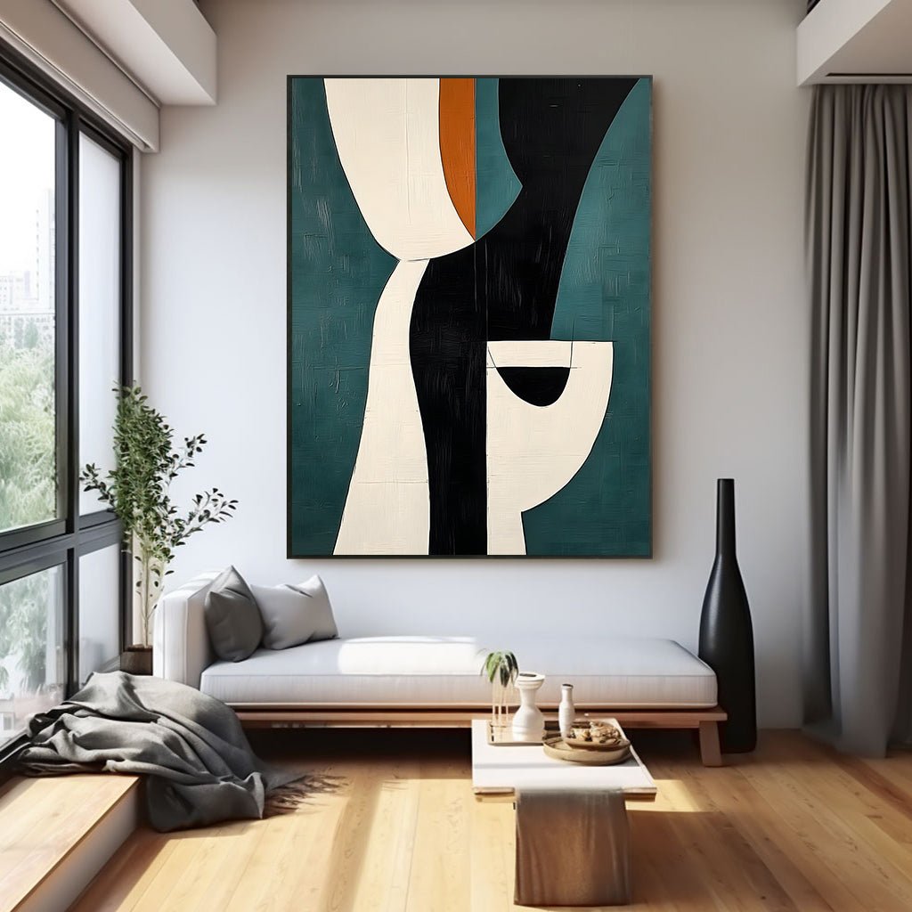Abstract Painting "Forma Sinfónica" - nukeart