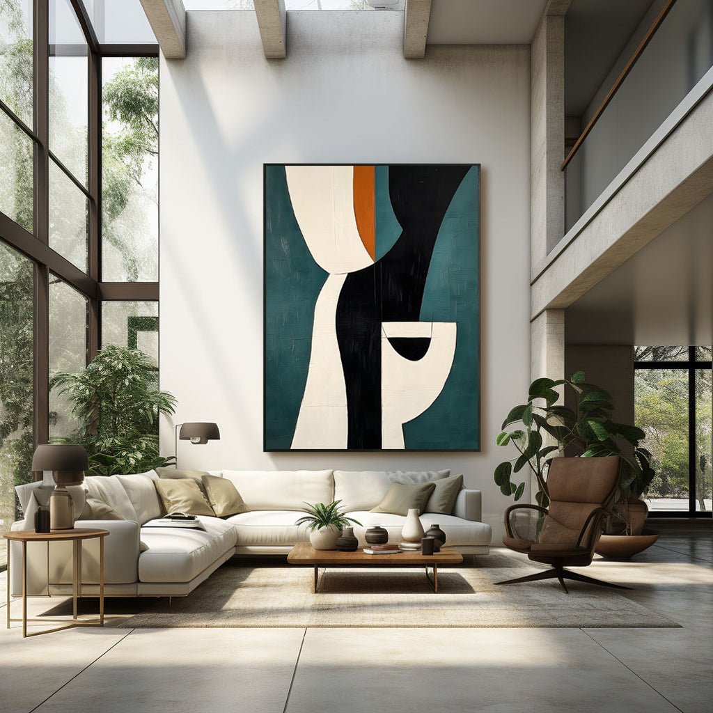 Abstract Painting "Forma Sinfónica" - nukeart