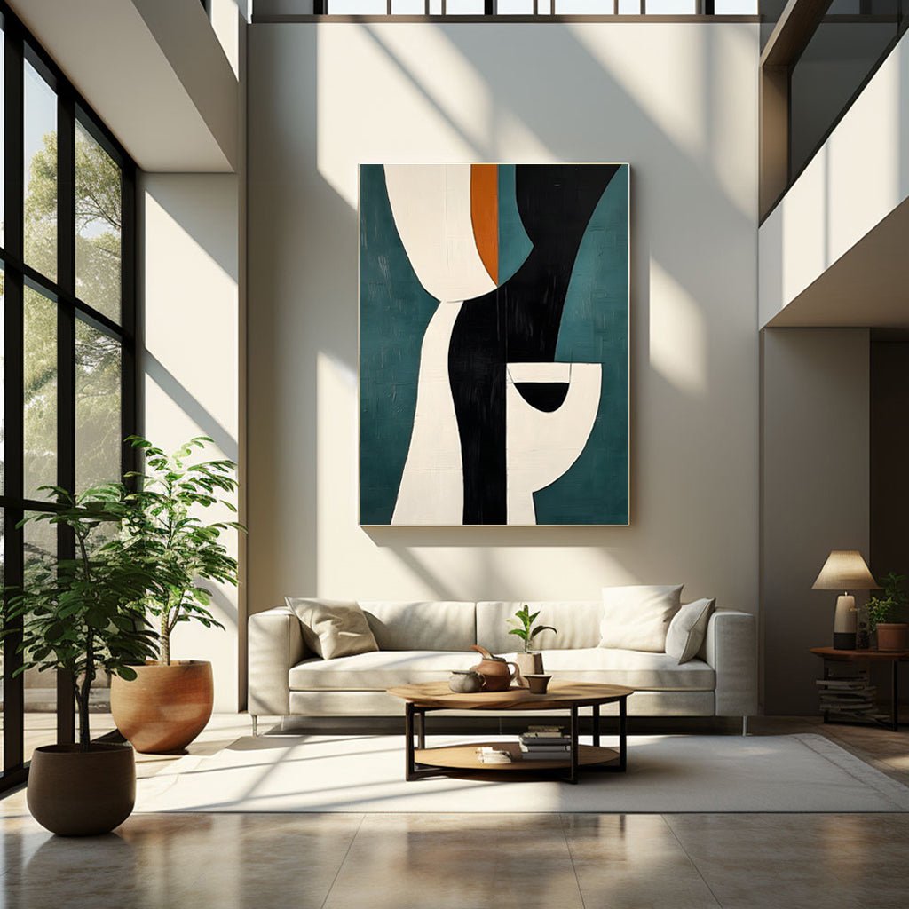 Abstract Painting "Forma Sinfónica" - nukeart