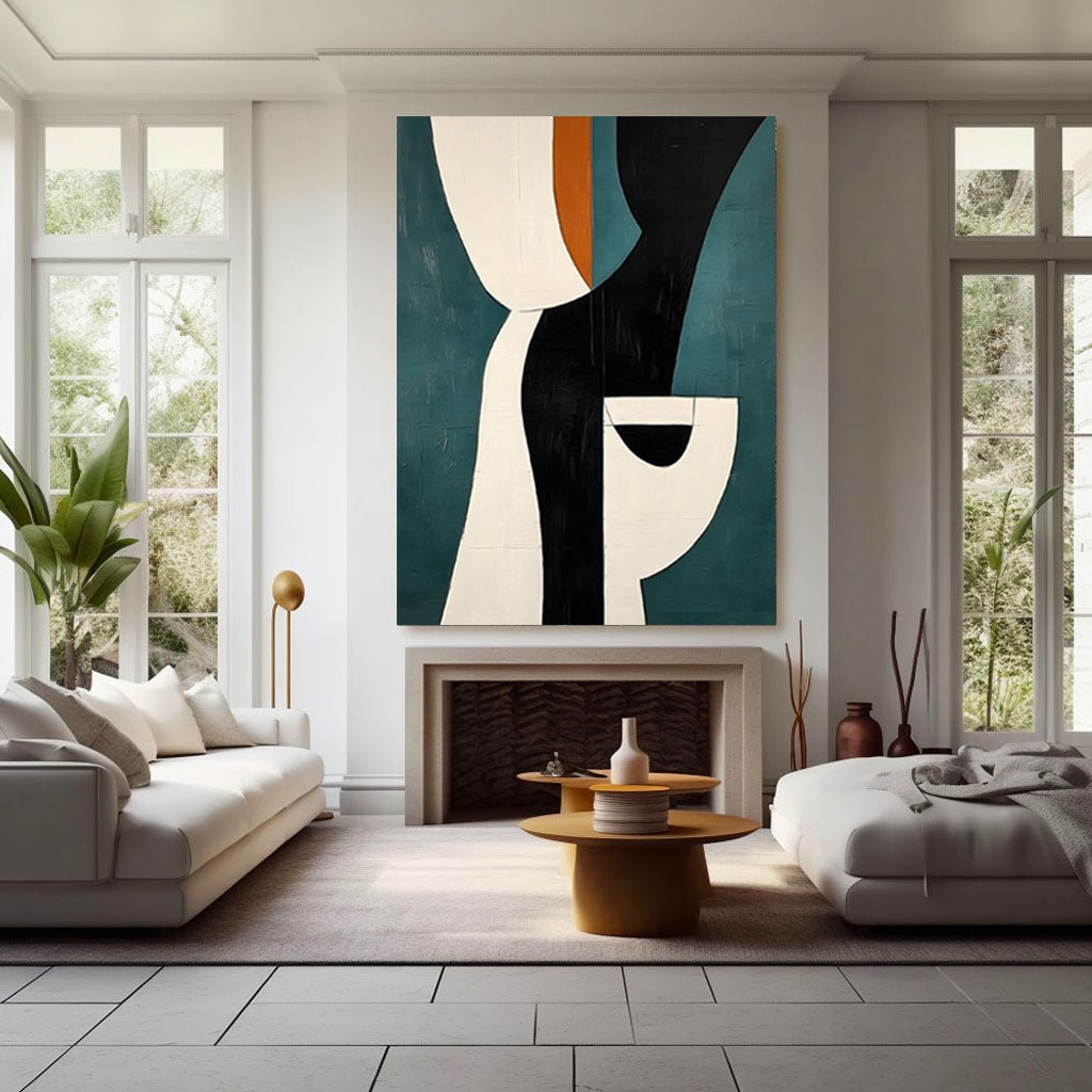 Abstract Painting "Forma Sinfónica" - nukeart