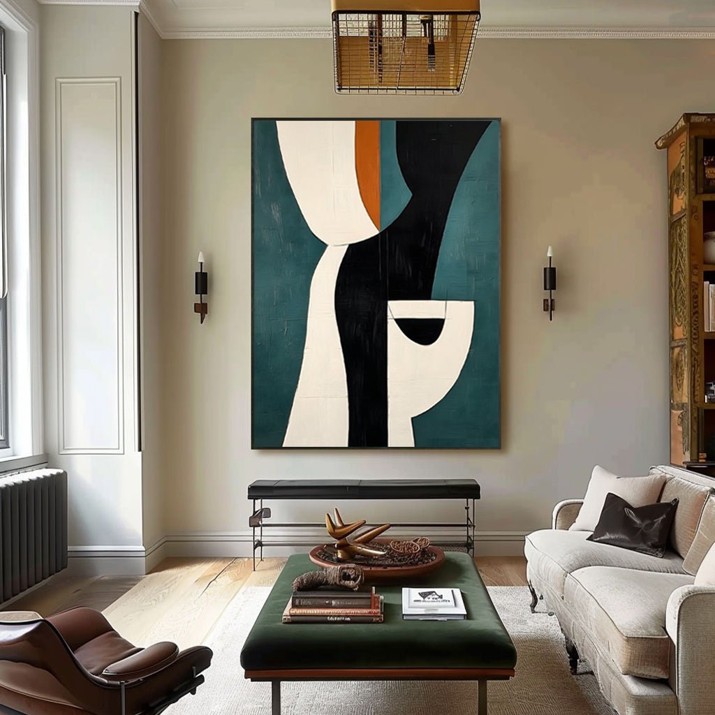 Abstract Painting "Forma Sinfónica" - nukeart