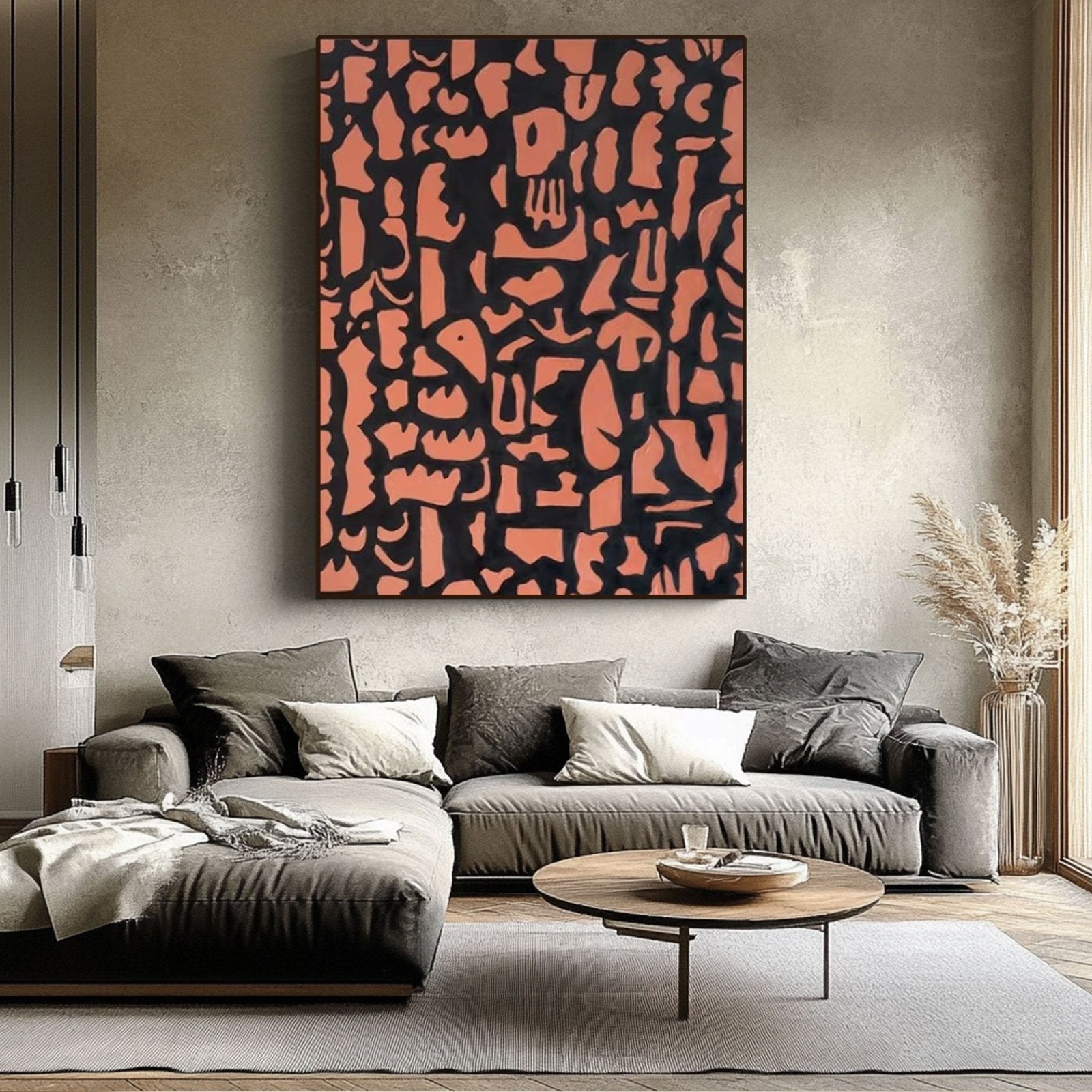 Abstract Painting "Formas Enigmáticas” - nukeart
