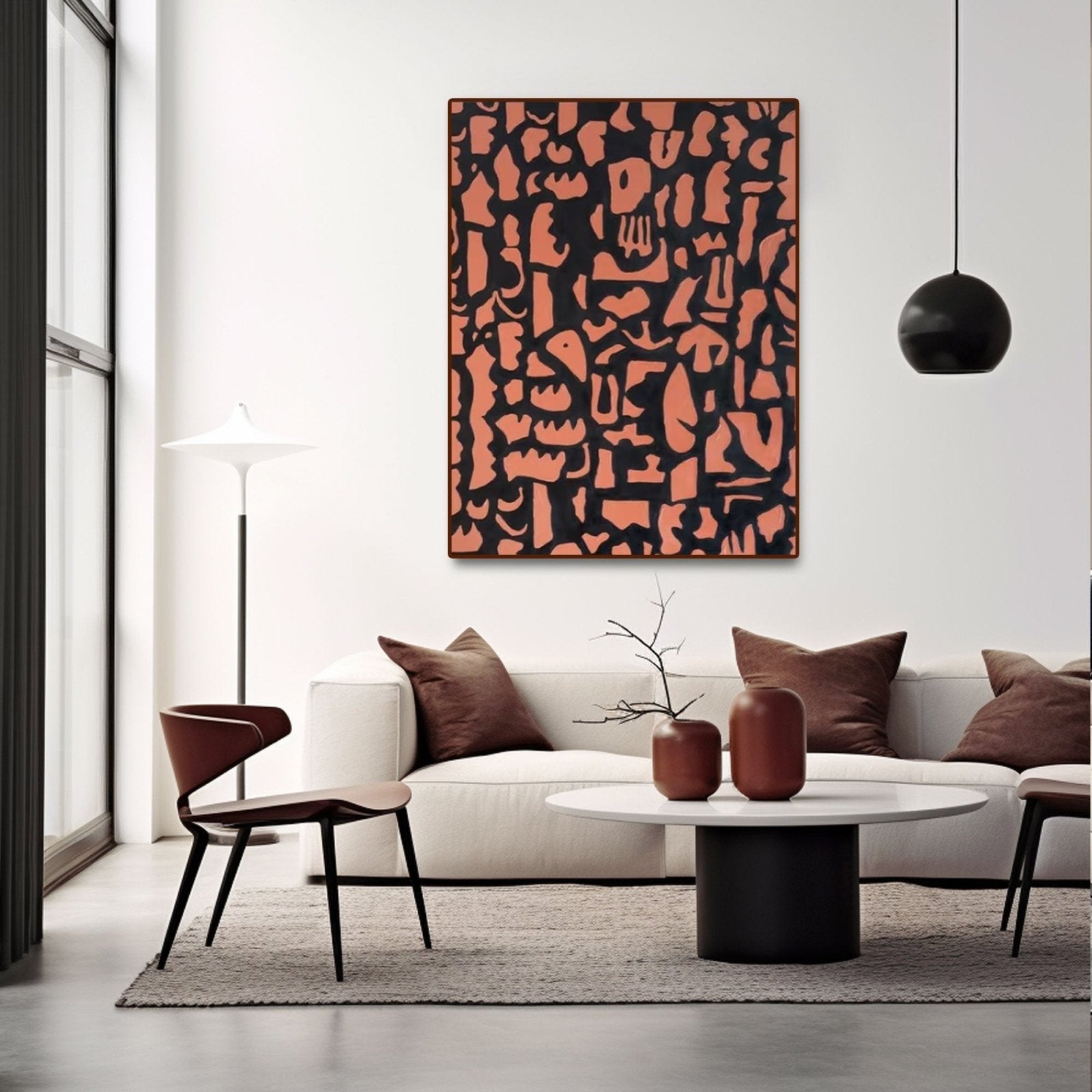 Abstract Painting "Formas Enigmáticas” - nukeart