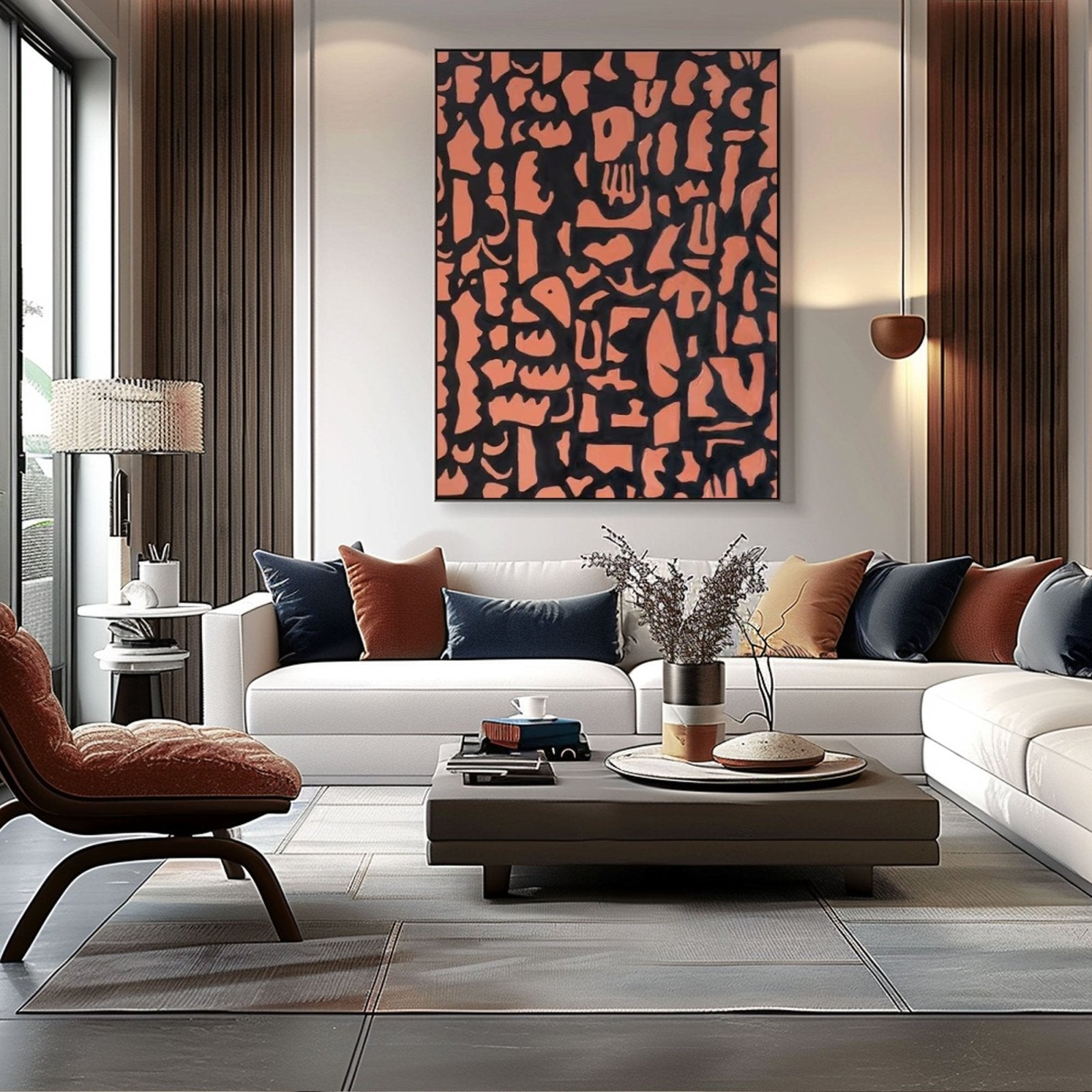 Abstract Painting "Formas Enigmáticas” - nukeart