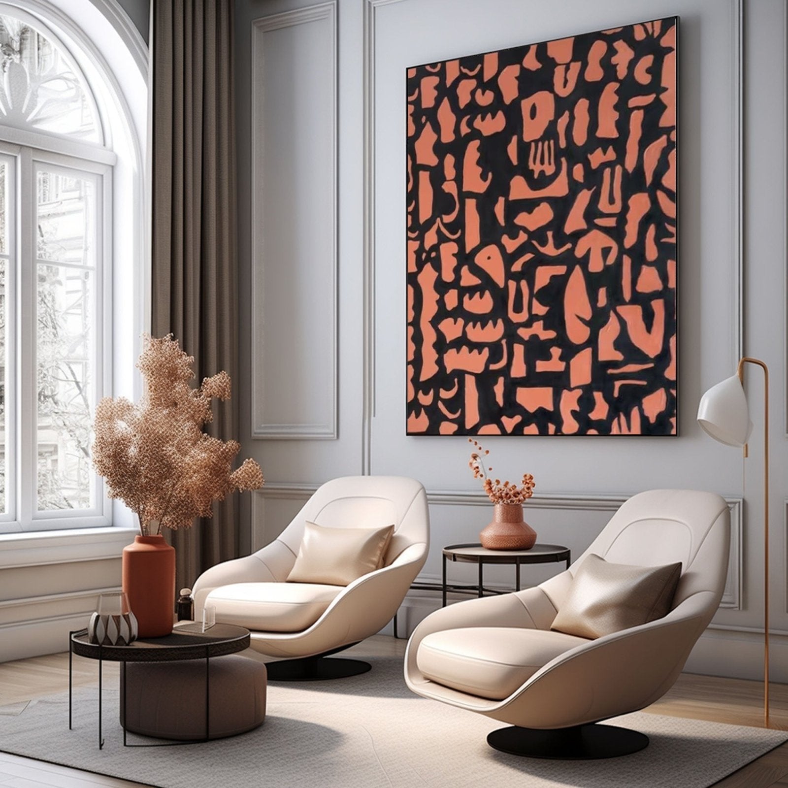 Abstract Painting "Formas Enigmáticas” - nukeart