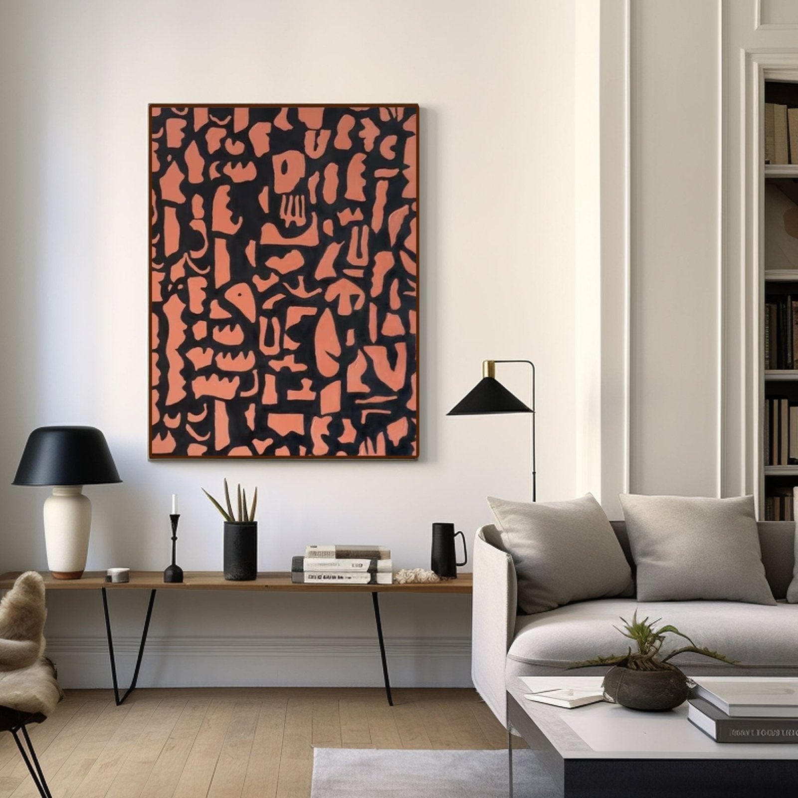 Abstract Painting "Formas Enigmáticas” - nukeart