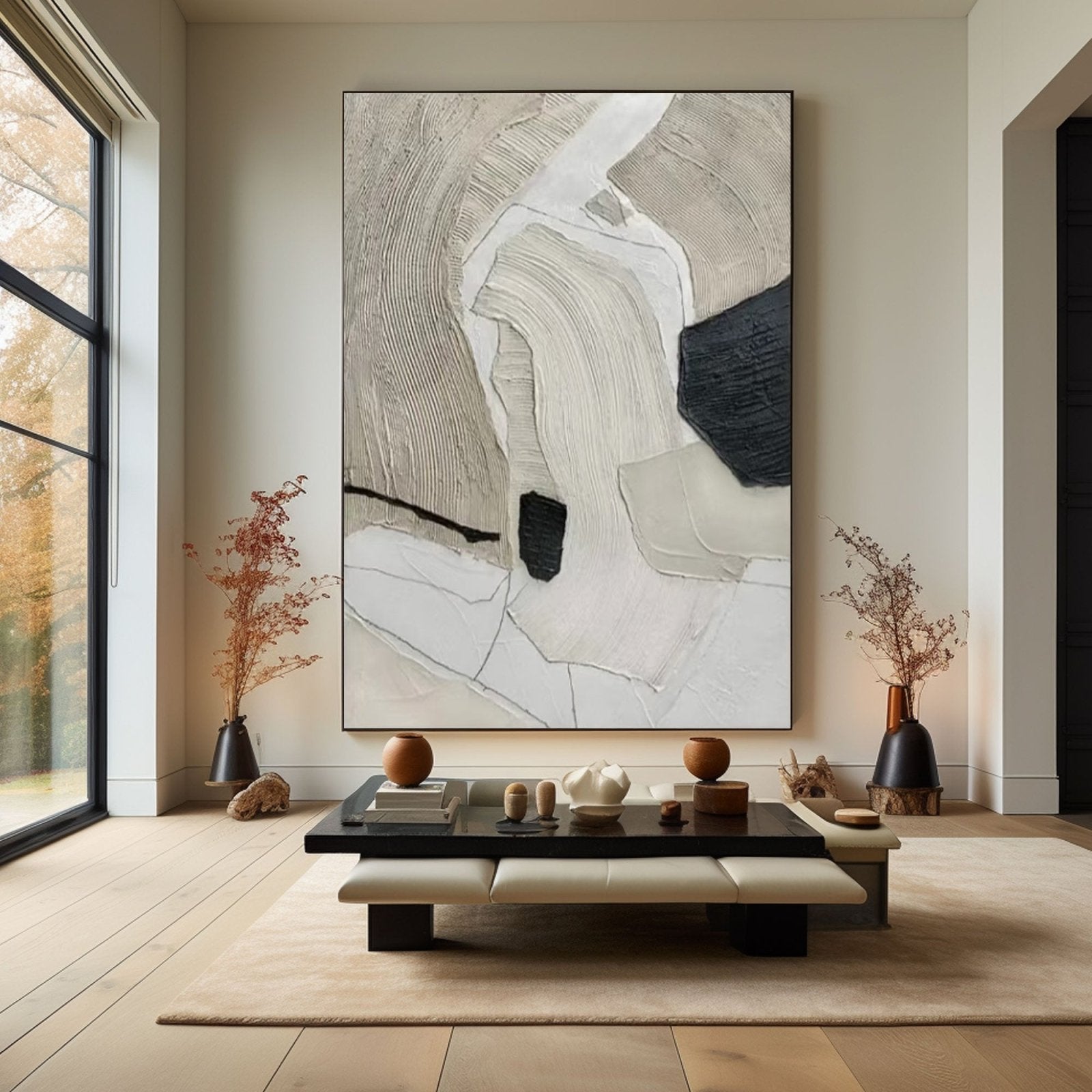 Abstract Painting "Formas Silenciosas” - nukeart