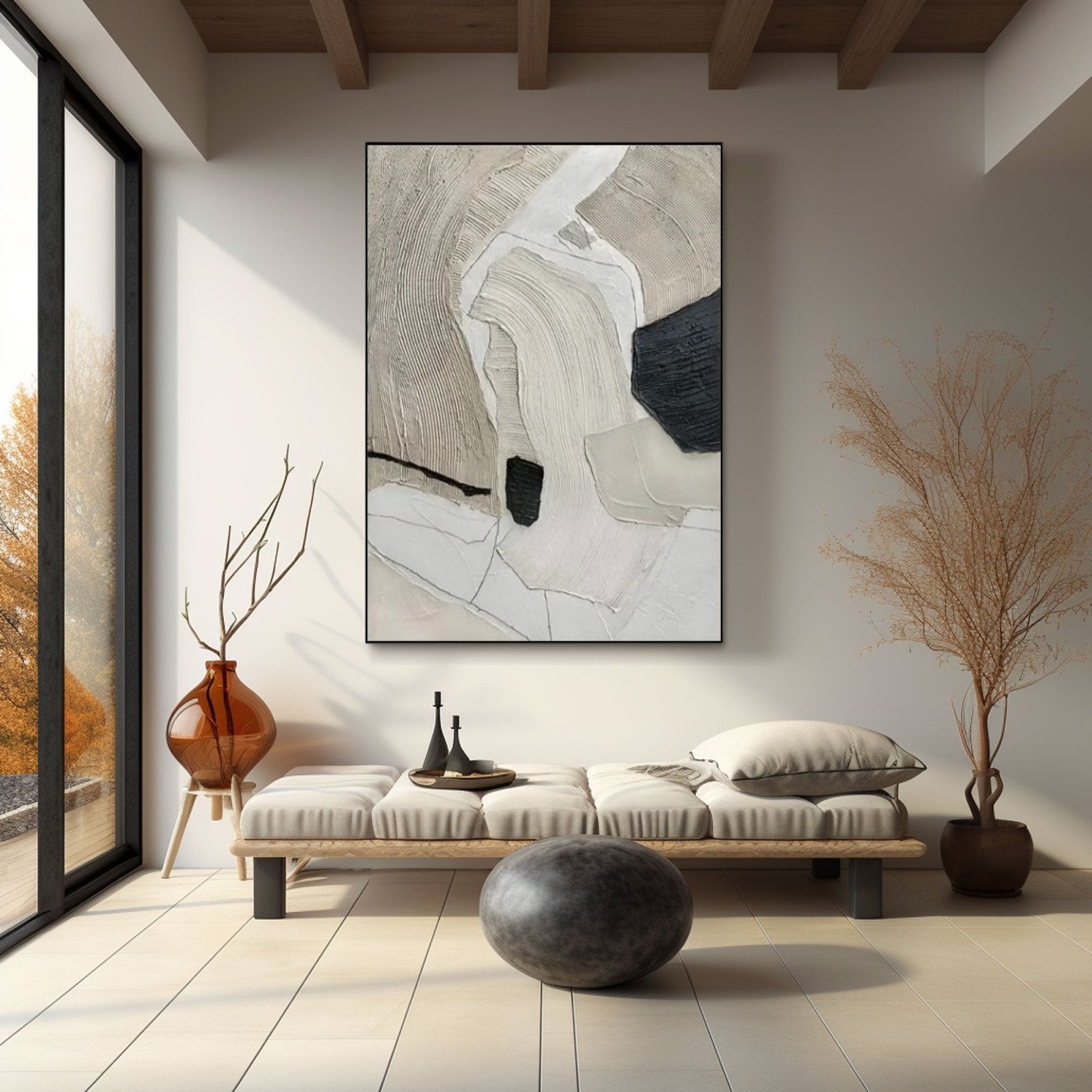 Abstract Painting "Formas Silenciosas” - nukeart