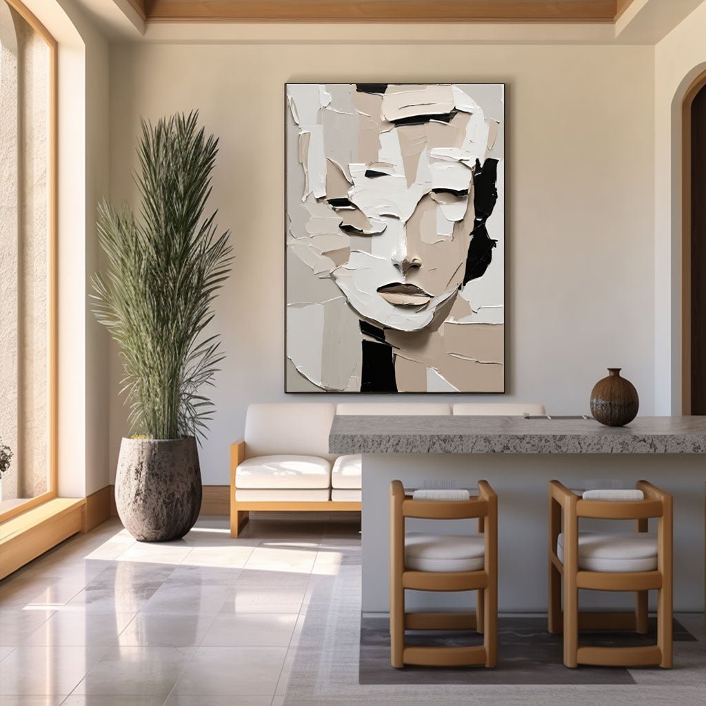 Abstract Painting "Fragments d’Âme” - nukeart