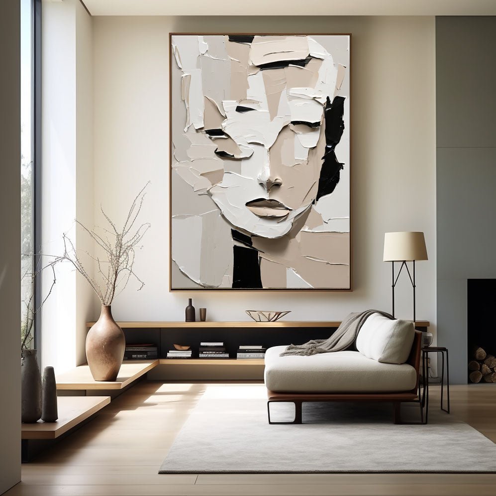 Abstract Painting "Fragments d’Âme” - nukeart