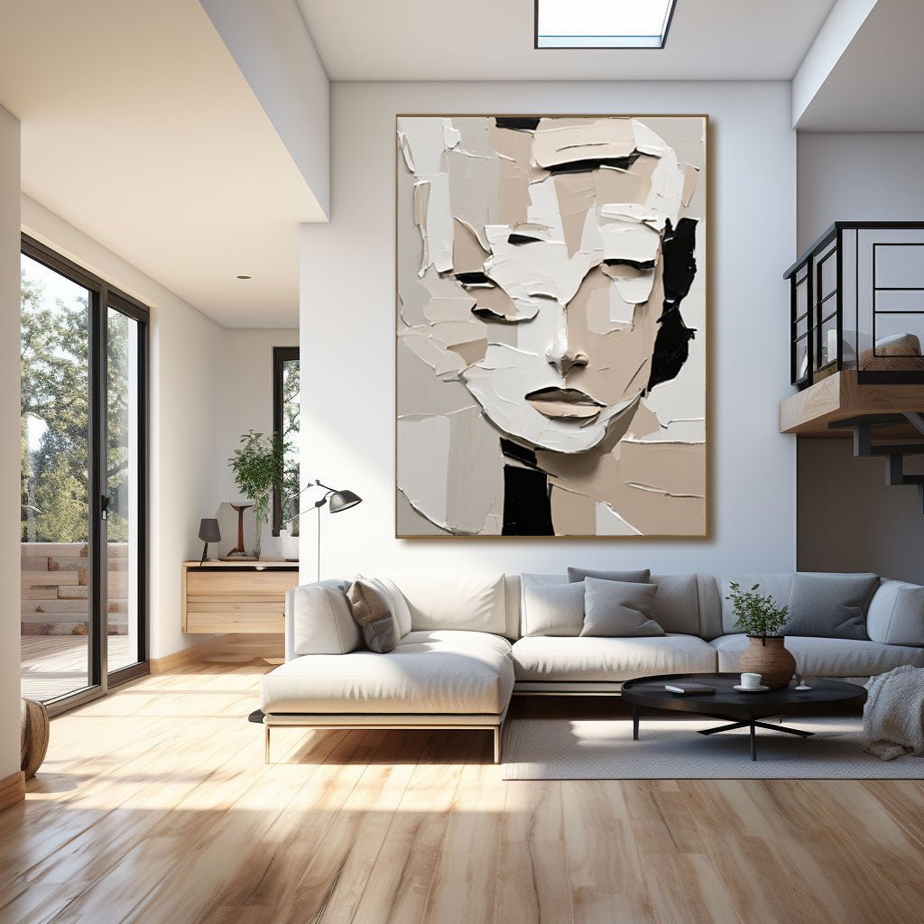 Abstract Painting "Fragments d’Âme” - nukeart
