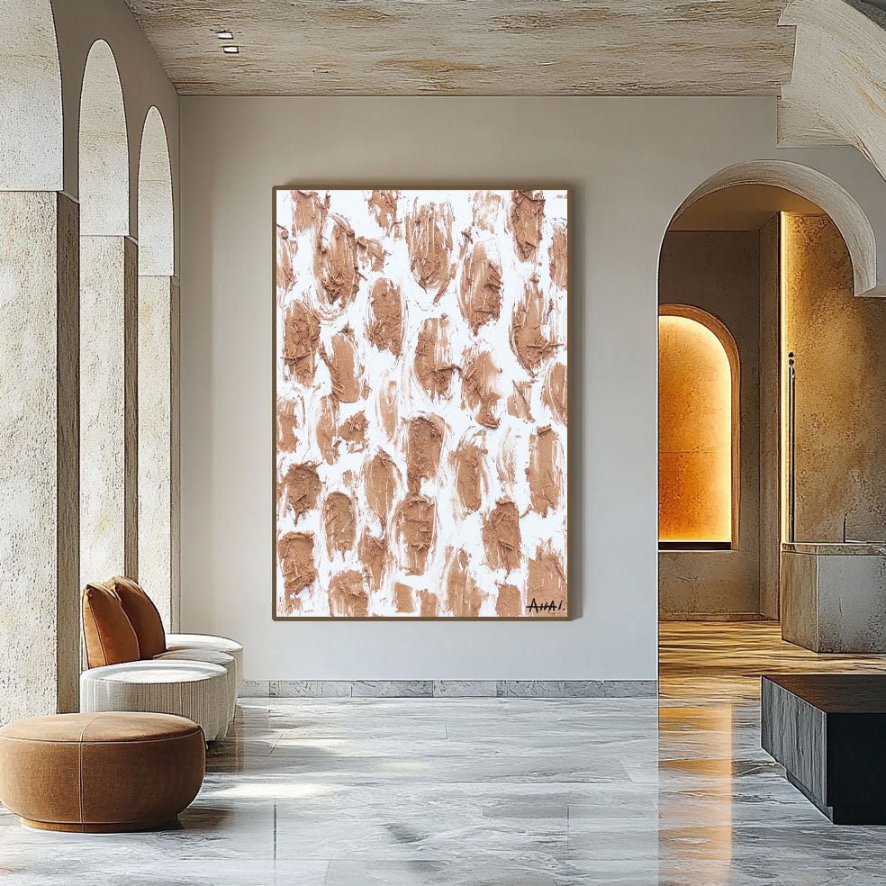 Abstract Painting "Fria Strök” - nukeart