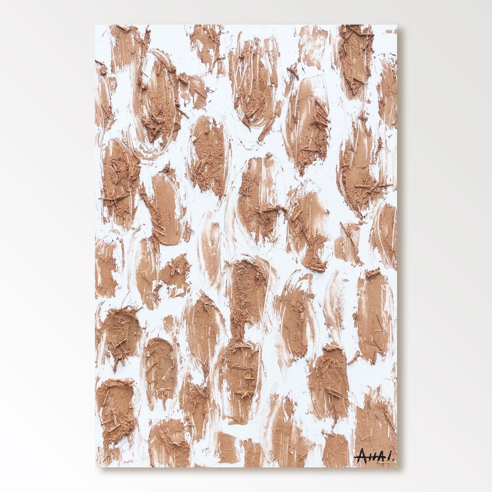 Abstract Painting "Fria Strök” - nukeart