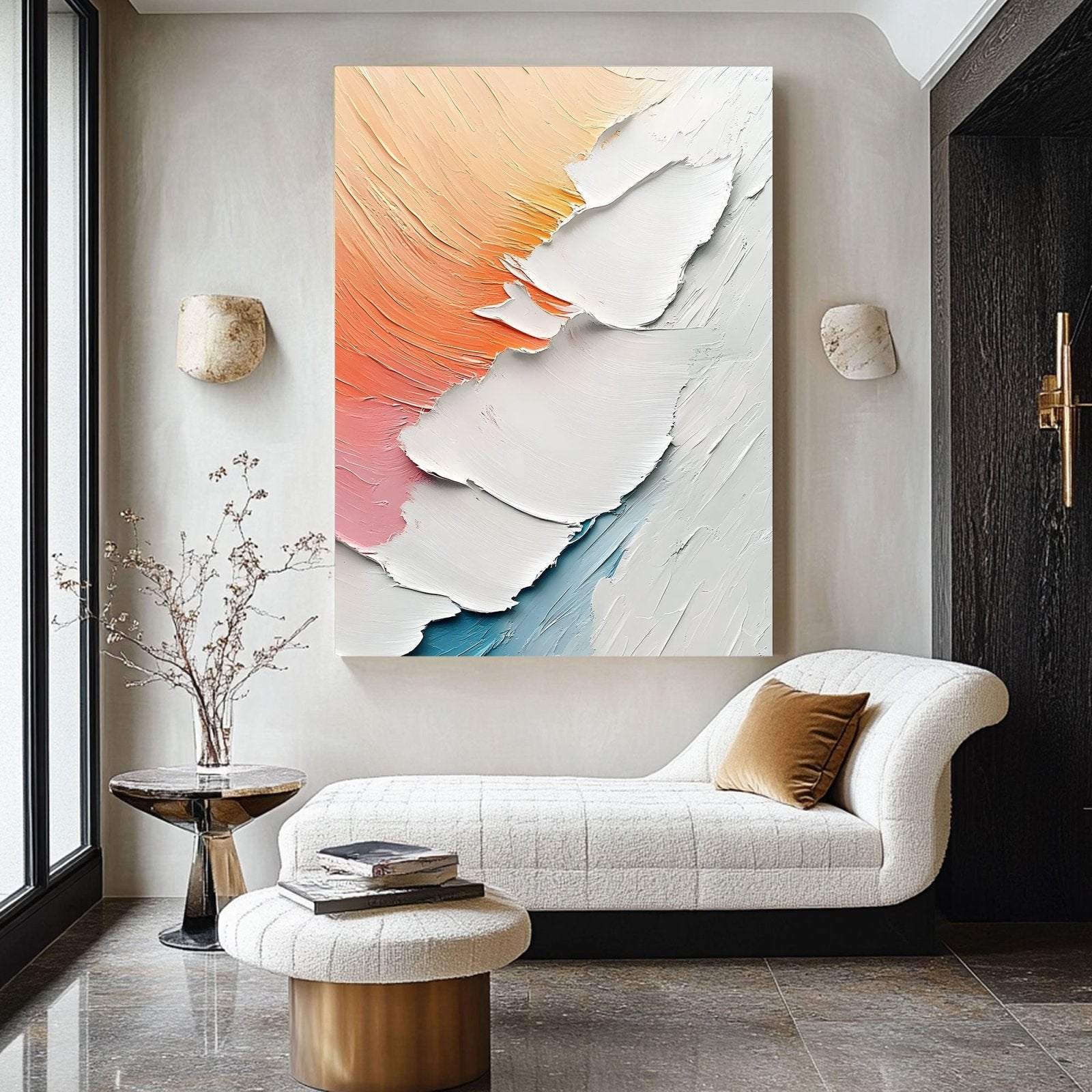 Abstract Painting "Fusión de Tintes” - nukeart