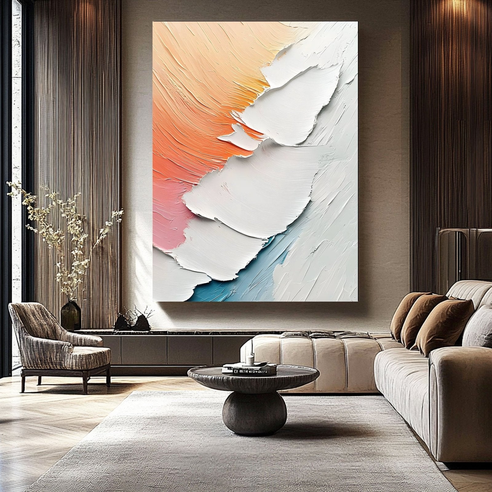 Abstract Painting "Fusión de Tintes” - nukeart