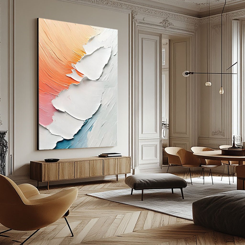Abstract Painting "Fusión de Tintes” - nukeart