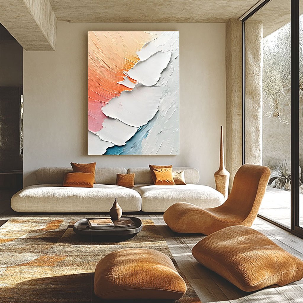 Abstract Painting "Fusión de Tintes” - nukeart
