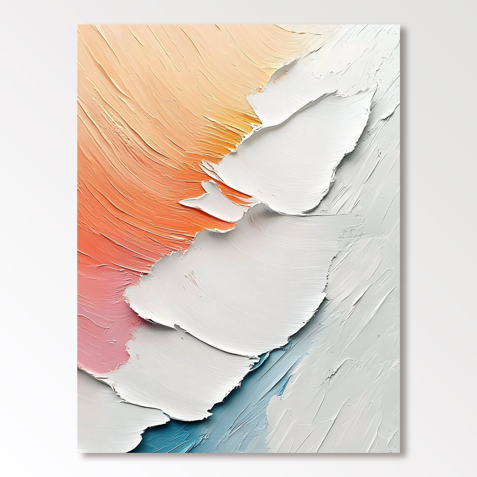 Abstract Painting "Fusión de Tintes” - nukeart