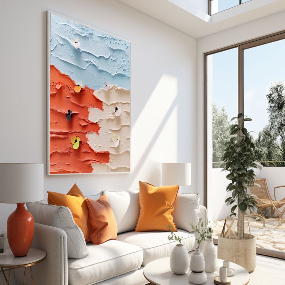 Abstract Painting "Fusión de Tons" - nukeart