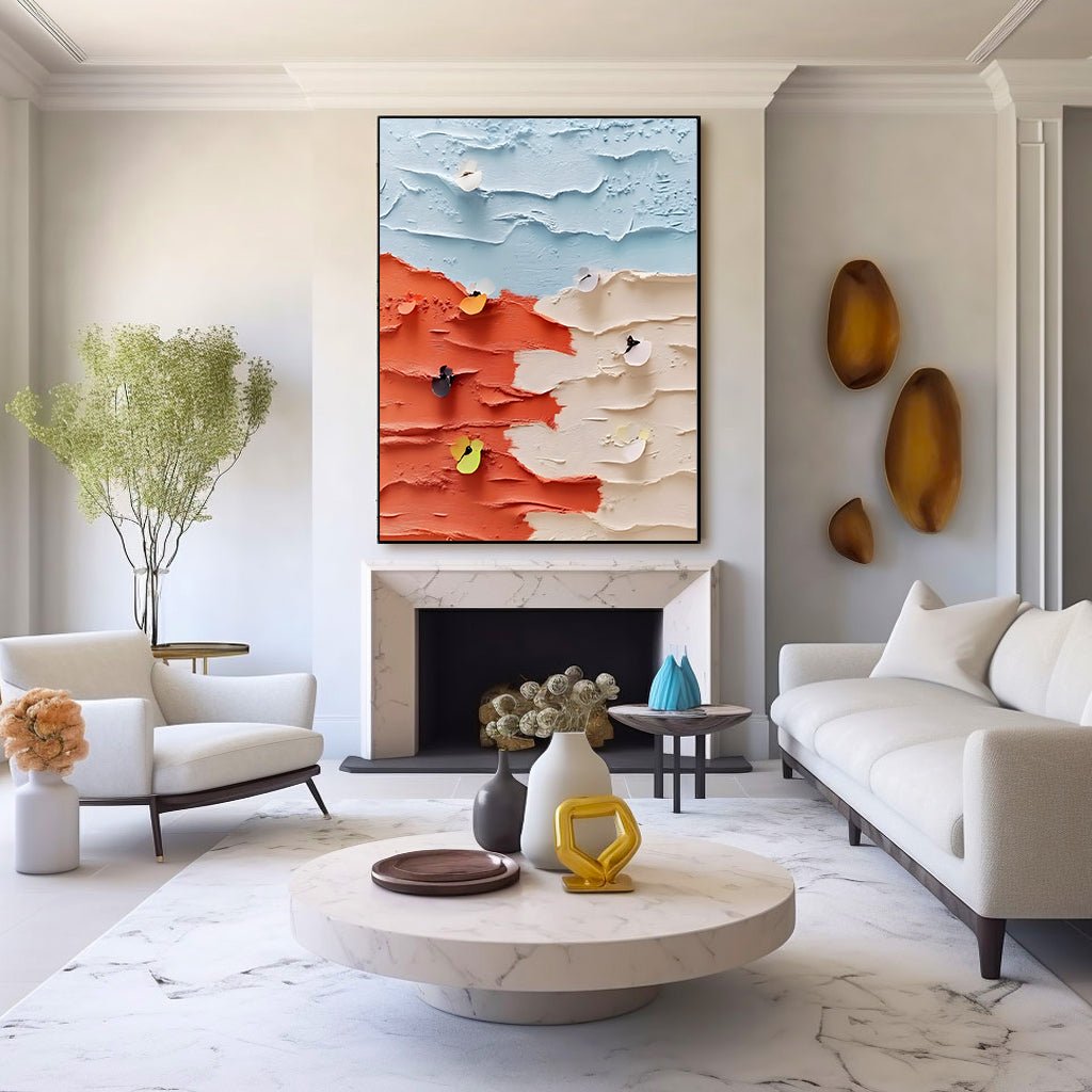 Abstract Painting "Fusión de Tons" - nukeart