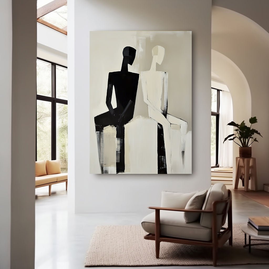 Abstract Painting "Gegensätze Verbindung” - nukeart
