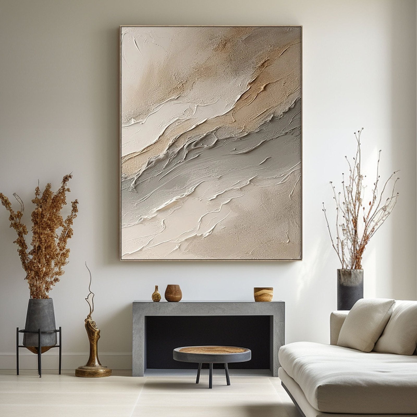 Abstract Painting "Harmonia e Fluxo” - nukeart