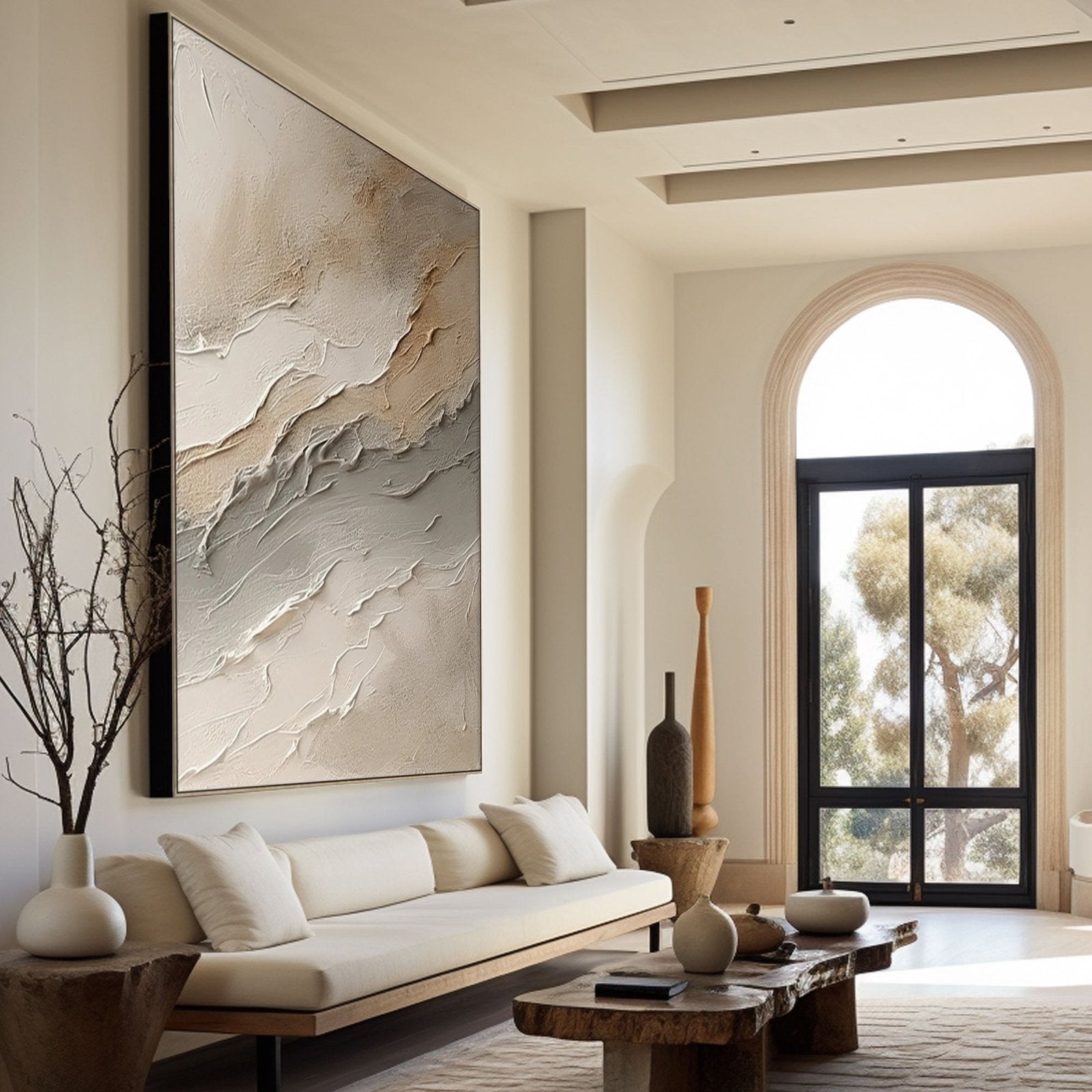 Abstract Painting "Harmonia e Fluxo” - nukeart