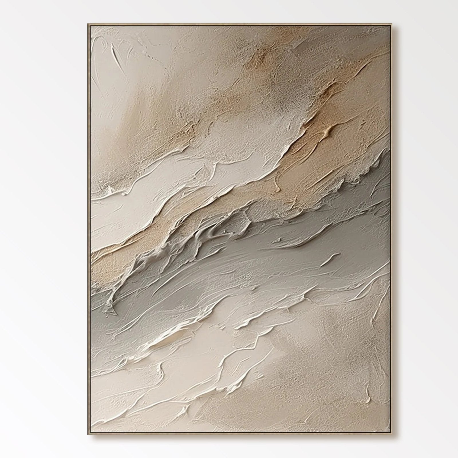 Abstract Painting "Harmonia e Fluxo” - nukeart